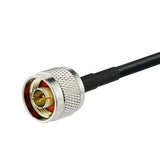 Low Loss N Male to SMA Male Connectors with RG58 Coax Extension Cable （3 ft,1M） for Ham CB Radio ADS-B GSM 3G 4G Antenna Router
