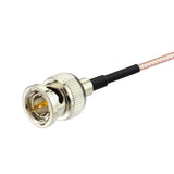 BNC Male to BNC Male RG179 75 Ohm SDI Vedio Cable 1m / 3 feet for 4K HD SDI 3G SDI Digital Vedio Camera Monitor Recorder Converter Broadcast Router Audio Gateway Hub Frame Synchronizer Sync