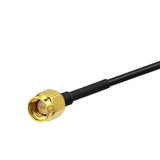 100MHz-1800MHz 1090MHz HF VHF UHF 5dBi SMA Male Magnetic Base Antenna for RTL SDR Software Defined Radio Aviation ADS-B Receiver USB Stick Dongle RF Explorer Handheld Spectrum Analyzer