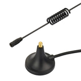 100MHz-1800MHz 1090MHz HF VHF UHF 5dBi SMA Male Magnetic Base Antenna for RTL SDR Software Defined Radio Aviation ADS-B Receiver USB Stick Dongle RF Explorer Handheld Spectrum Analyzer