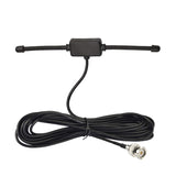 VHF UHF Car Truck Police Scanner Adhesive Mount Antenna,Vehicle CB Radio Ham Radio Mobile Scanner BNC Male Dipole Antenna Compatible with Uniden Bearcat Whistler Radio Shack Radio Scanner