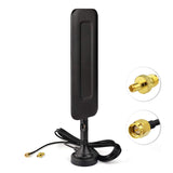 4G LTE 9dBi Magnetic Base SMA Male / TS9 Antenna Compatible with Huawei Netgear 4G Wireless Router Mobile Cell Phone Signal Booster Repeater Cellular Amplifier MiFi Mobile Hotspot USB Modem