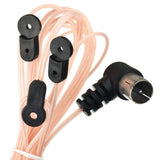 75 Ohm FM Dipole Antenna and AM Loop Antenna Compatible with Denon Pioneer Onkyo Yamaha Marantz Indoor Radio Bluetooth Stereo Receiver AV Audio Vedio Home Theater Receiver Power Amplifier