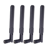 Dual Band WiFi 2.4GHz 5GHz 5.8GHz 8dBi MIMO RP-SMA Male Antenna (4-Pack) for ASUS TP-Link Fenvi Rosewill Gigabyte Wireless Router Mini PCI Express PCIE Network Card WiFi Adapter Security Camera