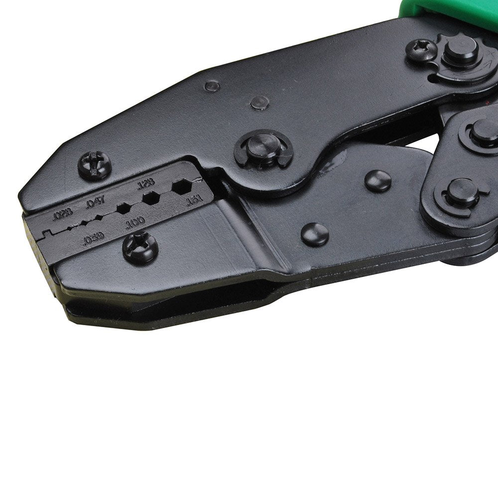 Coax Cable Connector Crimper Crimping Tool for RG316 RG174 RG178 RG179 RG180 RG187 RG196 .028'' .039'' .047'' .100'' .128'' .151''