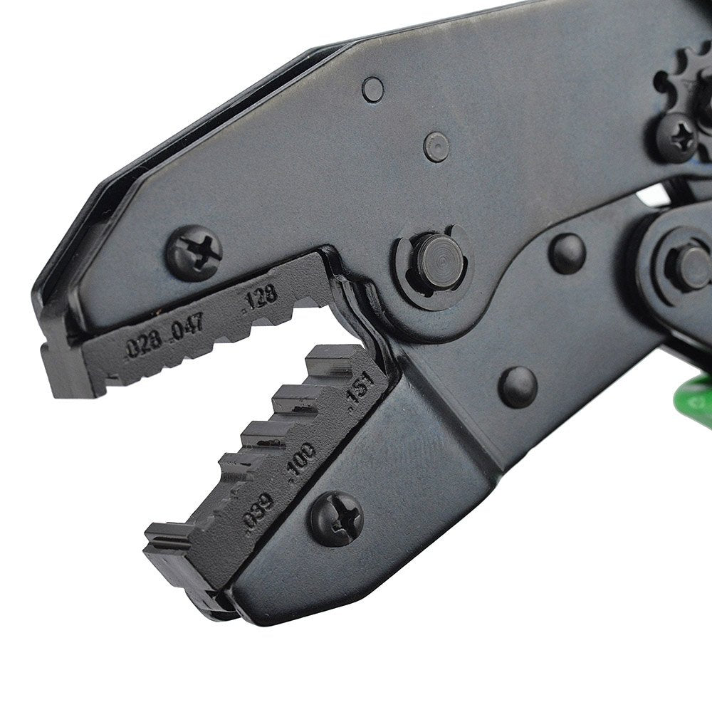Coax Cable Connector Crimper Crimping Tool for RG316 RG174 RG178 RG179 RG180 RG187 RG196 .028'' .039'' .047'' .100'' .128'' .151''