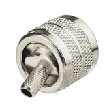 PL261 UHF Crimp Straight Connector