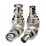 Eightwood BNC Male/Female to UHF Male/Fmale (PL259/SO239) RF Coaxial Coax Adapter Connector Kit 4 Pcs